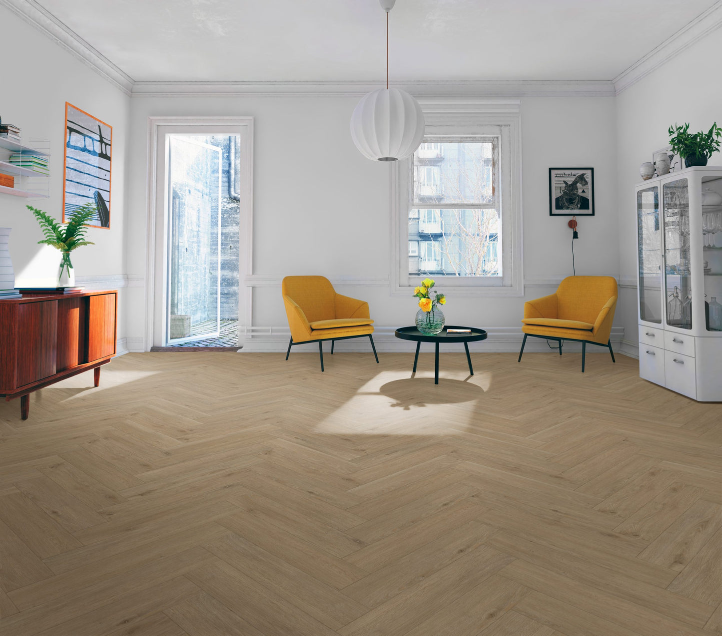 Belakos Rustico visgraat 50 | Bruin