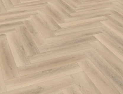 Belakos Palazzo visgraat XL 75 | Rigid Click | Bruin