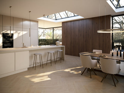 Belakos Monastro visgraat XL 92 | Rigid Click | Bruin