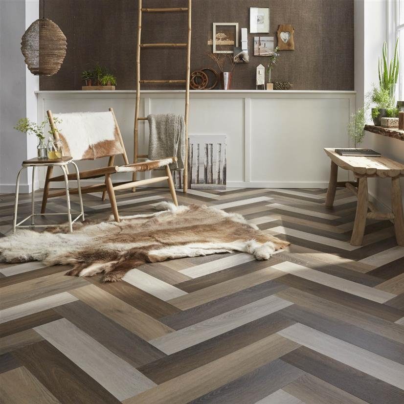 Ambiant Spigato Visgraat (Warm Brown)