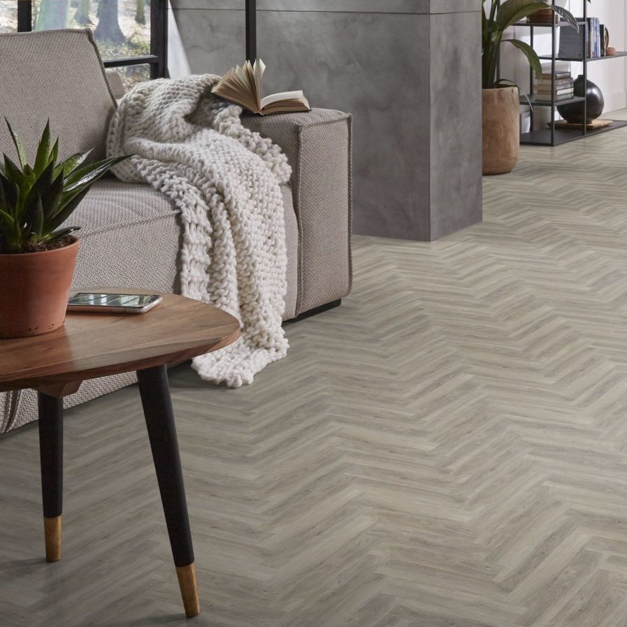 Ambiant Spigato Visgraat Silent Rigid Click (Grey)